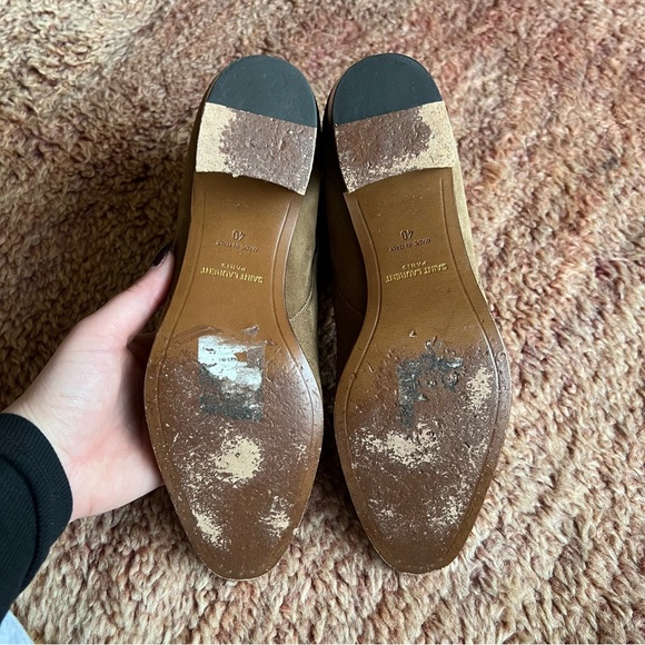Saint Laurent Blake Jodhpur Suede Boots, Tan size 40 (10) - Picture 13 of 16